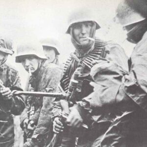 The last cigarette for Wehrmacht soldiers