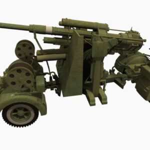 3D model of 88 mm Flak 36.