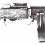 The well-known Russian PPSh 41 sub-machine gun.