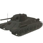 3D model T-34 M43