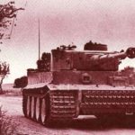 captured Tiger tank in Tunisia