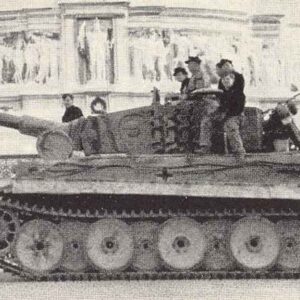 A PzKpfw VI Ausf. E in Rome, 1944.