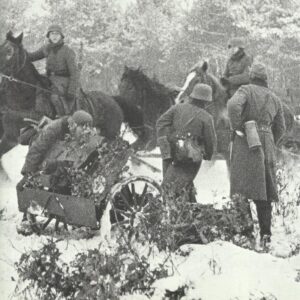 German infantry gun at the Siegfried Line.