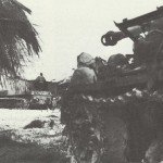 Nashorn tank destroyer in front of Vistula bridgehead