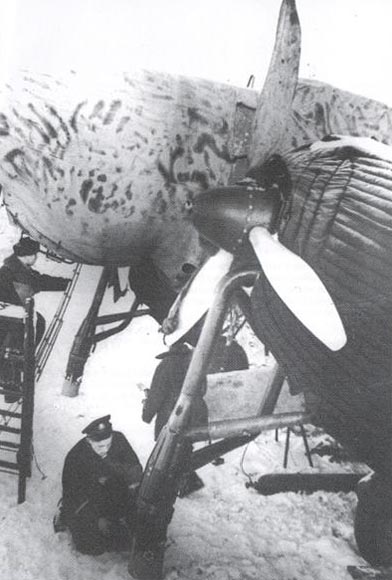Diary February 4, 1940 24 pre-heat engines of bomber