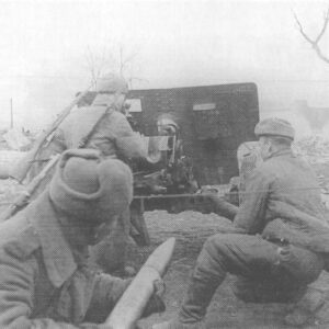 Russian artillery at Poznan