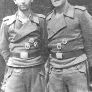 Two members of an StuG crew