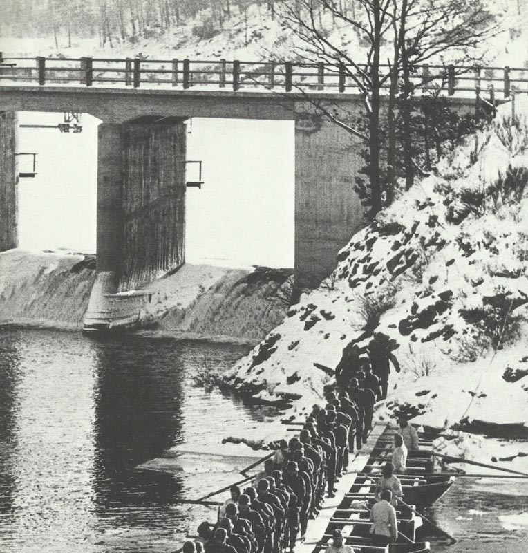 Diary January 13, 1940 26 exercise of German troops in the Eife