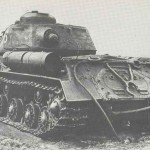 Stalin tank IS 2 rear view