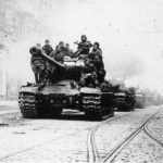 IS2 tanks in Berlin, 1945