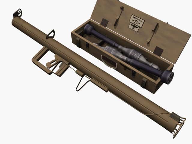 3d model of Panzerschreck