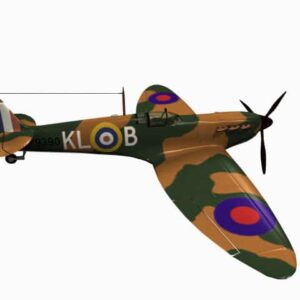 3d model Supermarine Spitfire Mk I A
