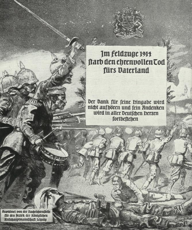 Diary February 2, 1915 34 ehrenvoller tod 1