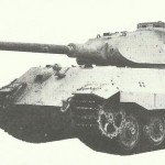 Side view PzKpfw VI Ausf B