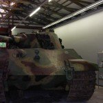 Front view King Tiger tank