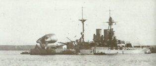 'Queen Elizabeth' toward the end of World War One, queen elizdabeth 1 1