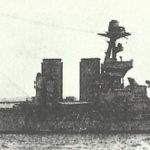 HMS Warspite in World War One.