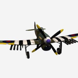 3D model Hawker Typhoon Mk 1B