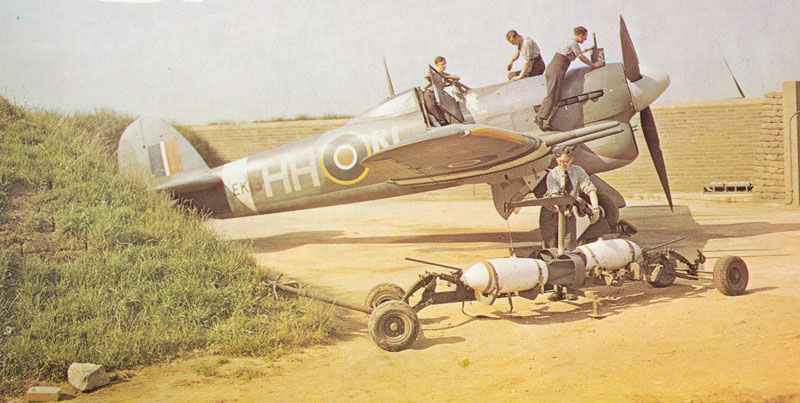earlier Mk 1B Typhoons – WW2 Weapons
