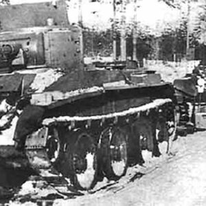 BT-5 tank column