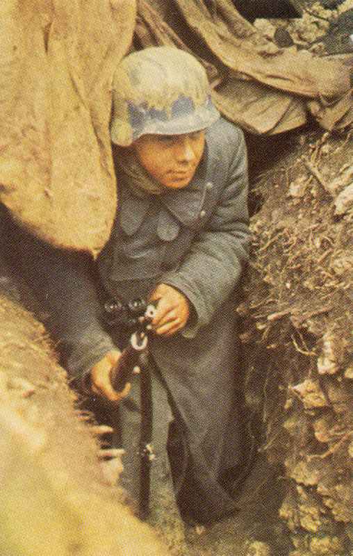 German soldier at the Western Front