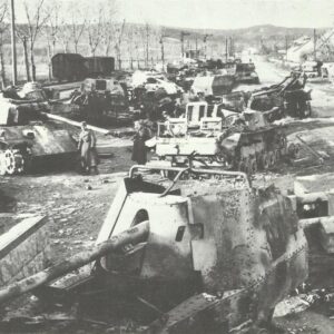 offensive of the 6th SS Panzer Army to Budapest is brought to a halt