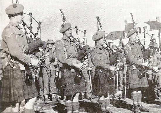 Pipers Highland division