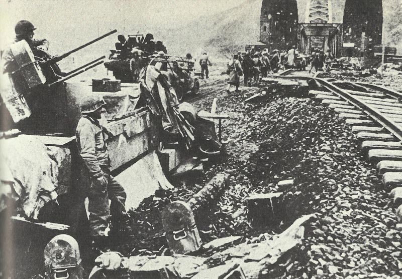 M16 Multiple Gun Motor Carriage protect Remagen bridge