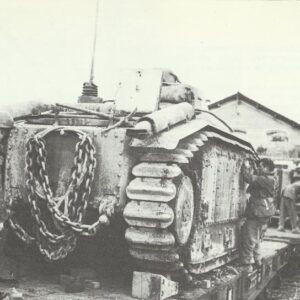 Char B1 loaded on train