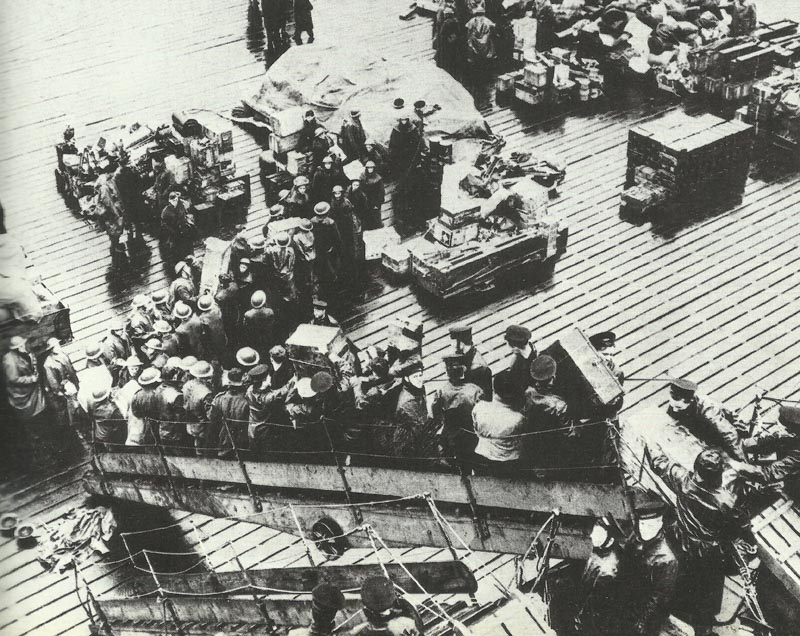 Embarkation of the British Expeditionary Force