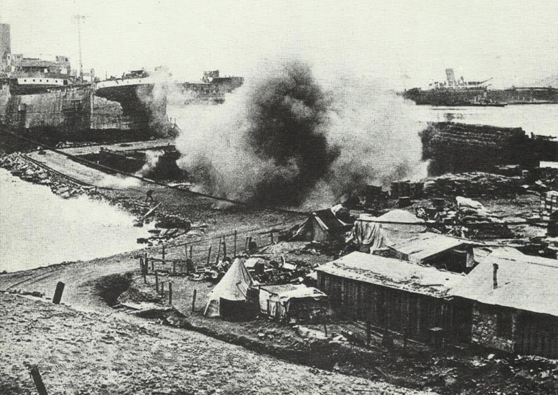 The River Clyde beach on Gallipoli.