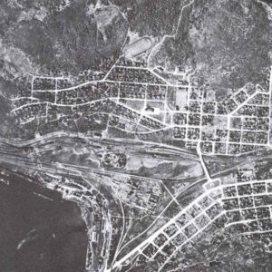 Aerial picture from Narvik