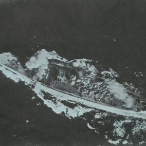 Yamato under air strike