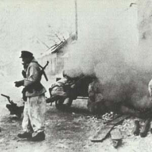 German anti-tank in action