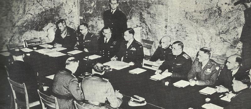The Surrender of Nazi-Germany in May 1945 1 Unconditional surrender of Wehrmacht