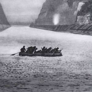 German storm troopers crossing Albert Canal