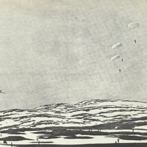 German paratroopers drop near Narvik