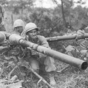 US Army 75-mm T25 recoilles guns