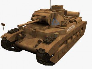 3d model of Infantry Tank Mk II, Matilda II
