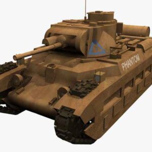 3d model of Infantry Tank Mk II, Matilda II