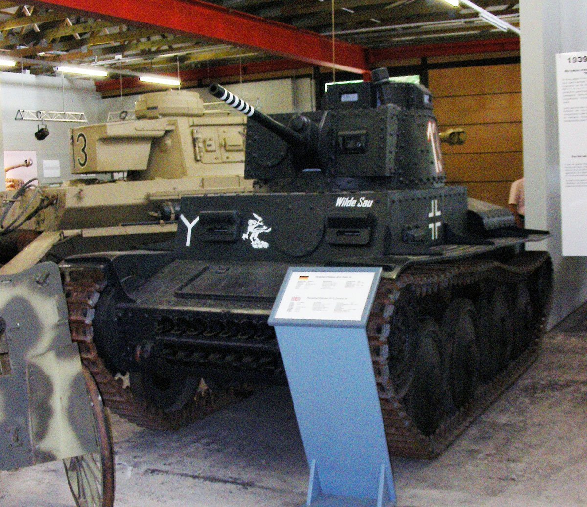 Panzer 38(t) in Panzer Museum Munster