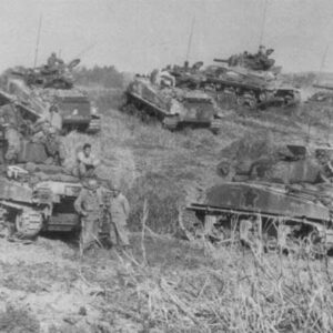 M4A3 Shermans on Okinawa