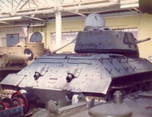 T-34-85 with 85mm gun at he RAC Tank Museum