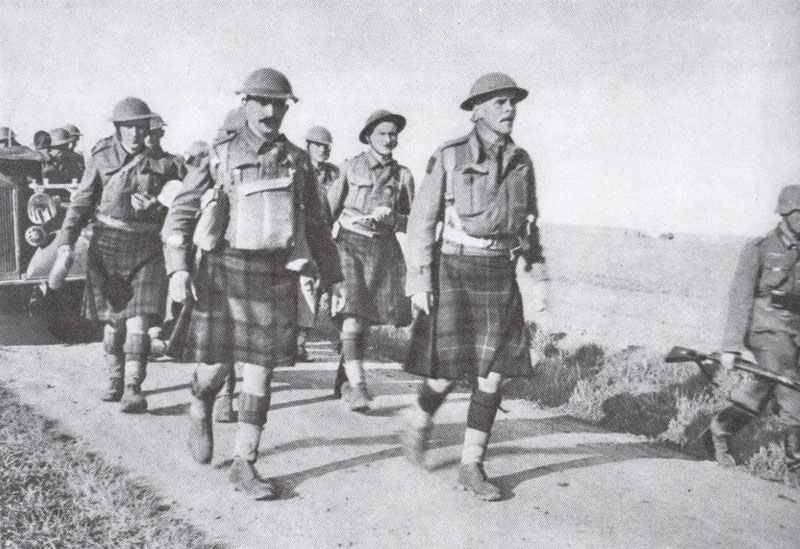 surrender of the British 51st Highland Division.