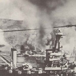 French fleet at Mers-El-Kebir under British attack