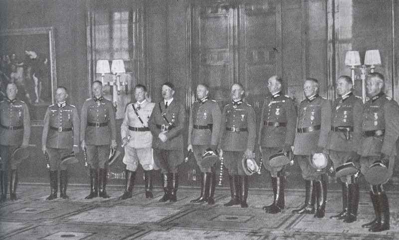 Führer with the newly created Field Marshals