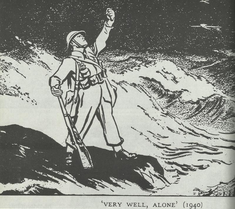 'Very well, alone'