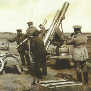 Russian 7.62-cm field guns were converted to anti-aircraft guns