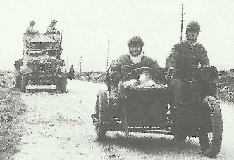 Free-French patrol in Tunisia