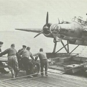 He 115 loading torpedo